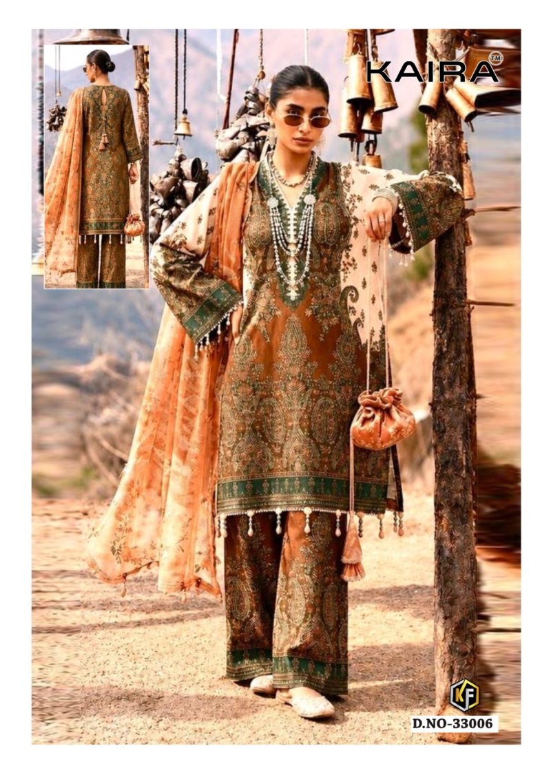 Kaira Vol 33 By Keval Cotton Pakistani Readymade Dress 
